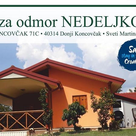 Willa Kuca Za Odmor "Nedeljko"/ Holliday Hause "Nedeljko" Sveti Martin Na Muri Zewnętrze zdjęcie
